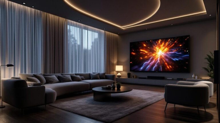Geen projector, geen grote tv, deze laser tv maakt van je woonkamer een echte bioscoop