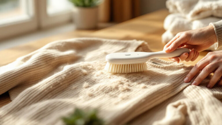 Huisvrouw onthult waarom alle pluisjes verdwijnen zonder kleding te beschadigen