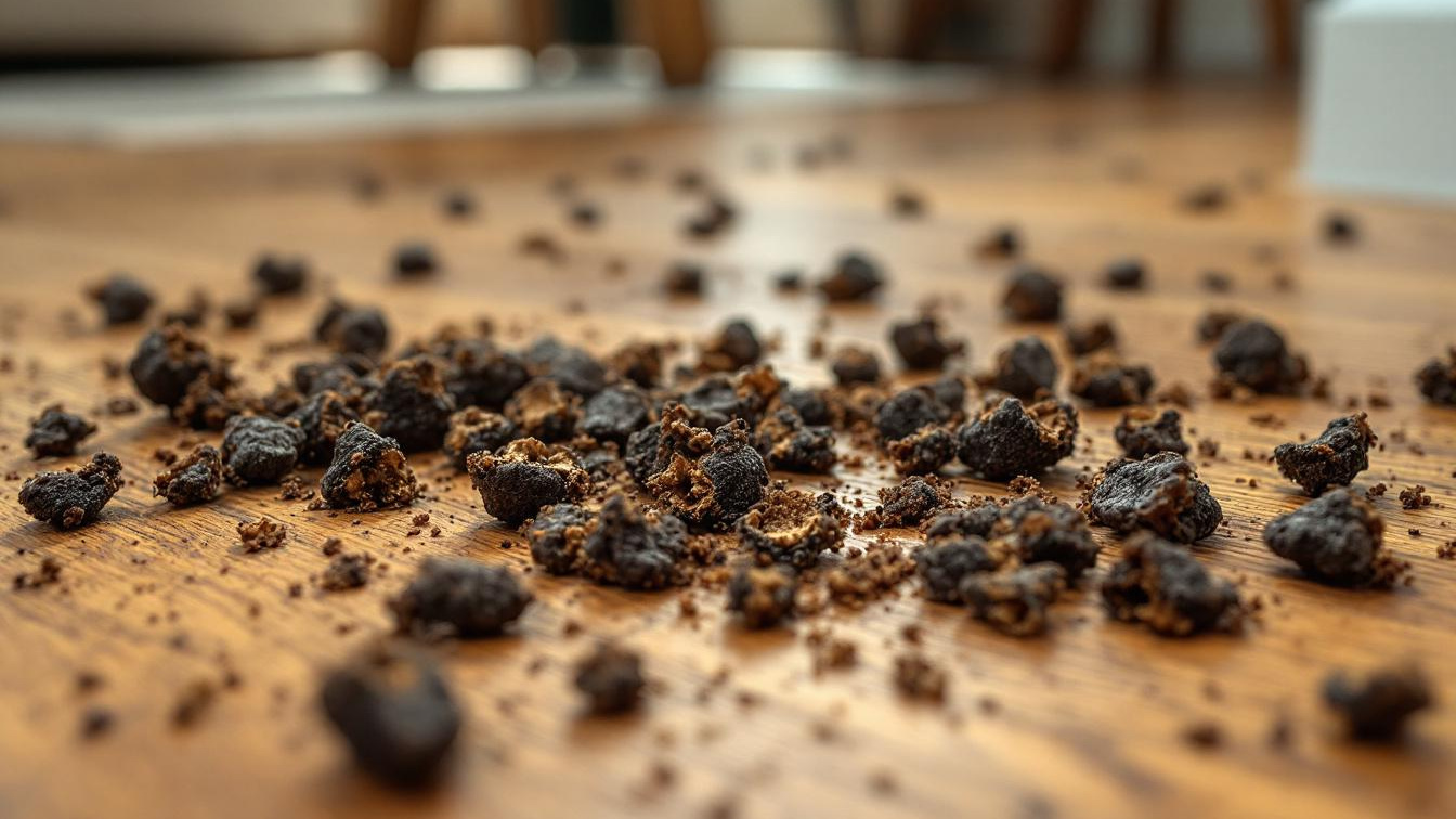 Ik vond deze droppings thuis, mijn ongedierteprobleem was erger dan gedacht