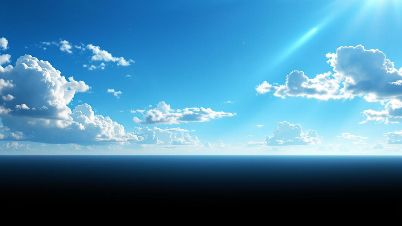 Natuurkundige onthult waarom de lucht blauw is en de ruimte zwart blijft