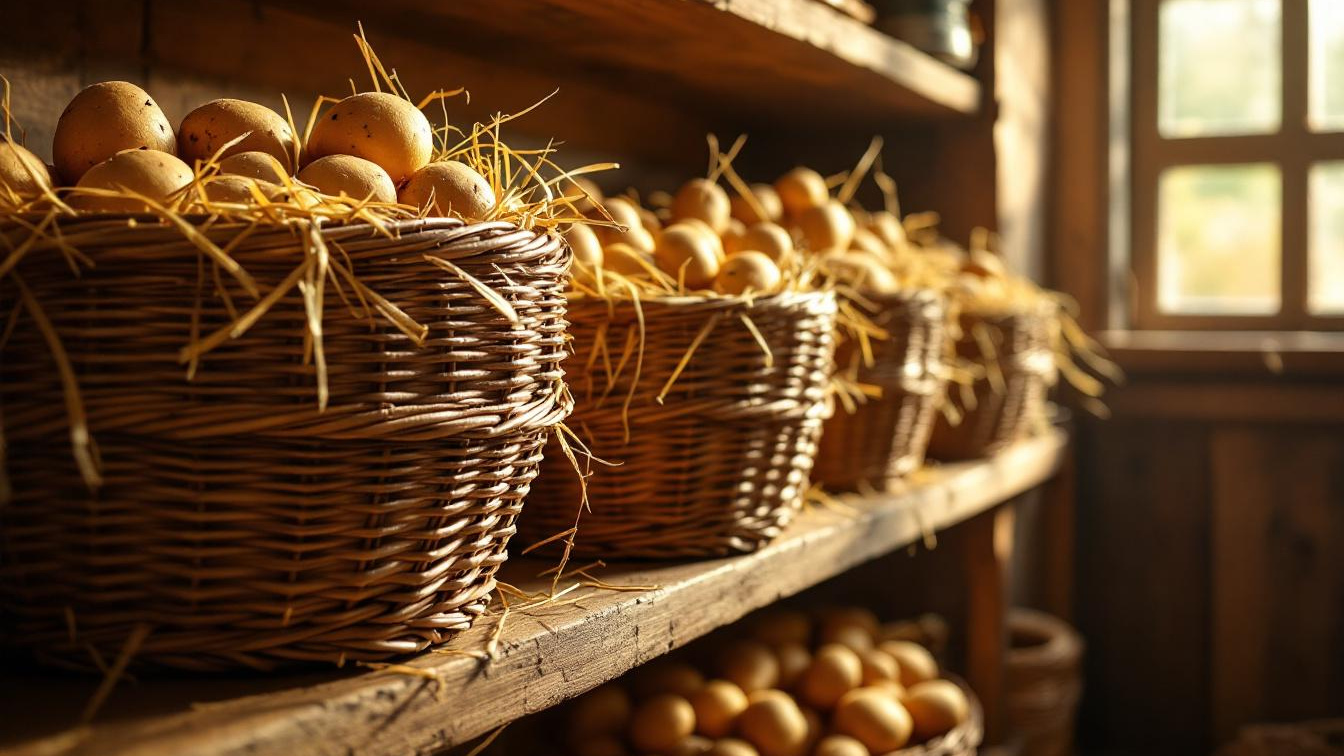 Ni koelkast ni kelder, deze methode bewaart aardappelen maandenlang vers