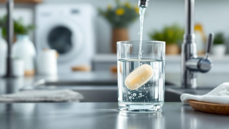 Niet kokend water, deze temperatuur lost wascapsules perfect op