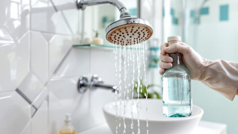 Schoonmaakexpert onthult waarom je douchekop langzamer wordt en hoe je het oplost