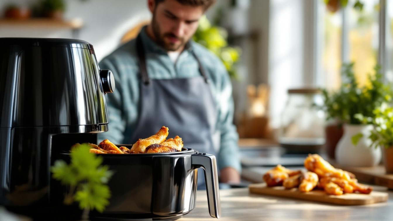 Thuiskok onthult waarom je kippenvleugels in de airfryer altijd mislukken