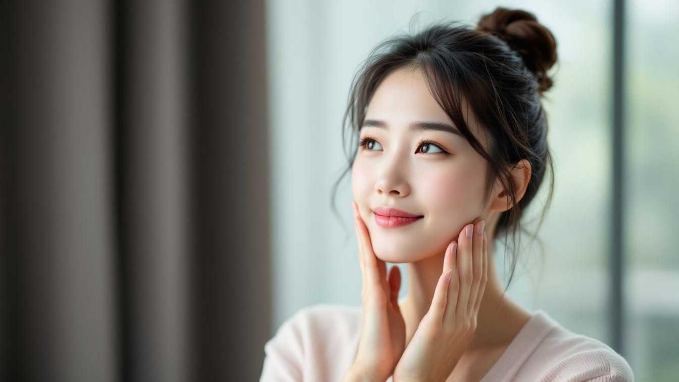 Waarom deze Japanse gezichtsoefeningen je huid zichtbaar strakker maken