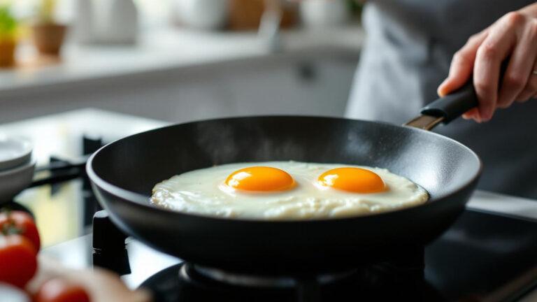 Waarom deze meeltruc eieren bakt zonder boter of water die nooit aanplakken