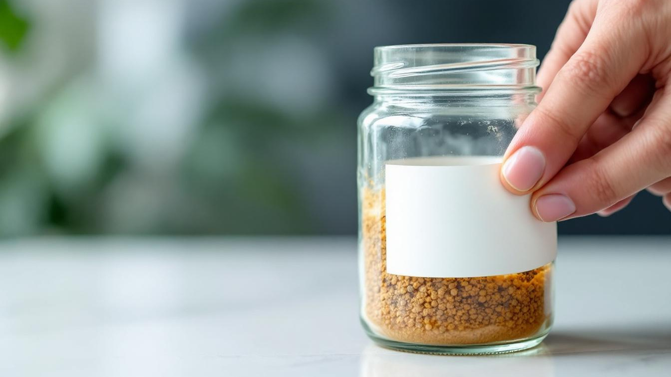 Waarom etiketten altijd plakkerige resten achterlaten op je spullen