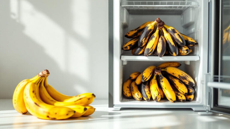 Waarom je bananen nooit in de koelkast moet bewaren