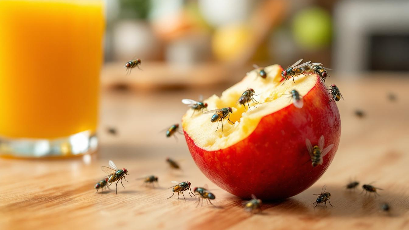 Waarom vliegen blijven terugkomen ondanks je pogingen ze te verjagen